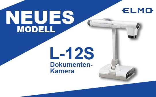 „L-12S“: Die neue 4K-Dokumentenkamera für Bildung und Präsentationen