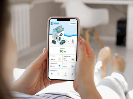 Digitaler Kilowatt.Käpt’n navigiert zum günstigsten Strom