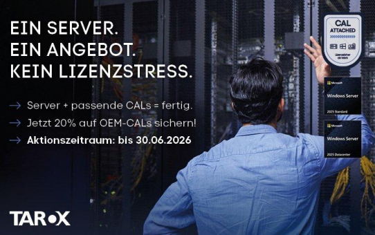TAROX senkt Lizenzkosten