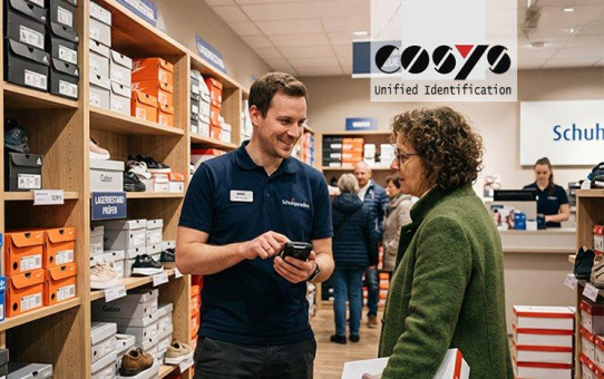 Digitale Filialprozesse im Schuhhandel: Wareneingang, Etiketten und Bestandsabfragen mit COSYS