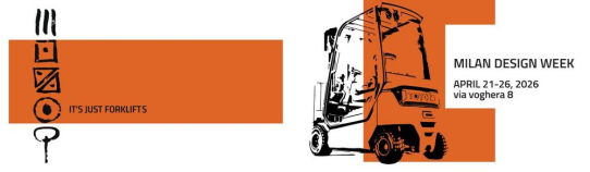 „It’s Just Forklifts“ – Toyota Material Handling auf der Milan Design Week 2026