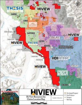 Hi-View beauftragt KI-Unternehmen mit der Identifizierung von Kupfer-Gold-Porphyrzielen in der Region Toodoggone, British Columbia