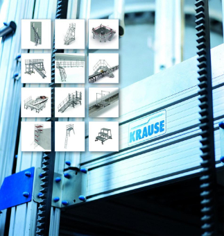 Neuer KRAUSE-Katalog „Sonderlösungen mit System”: Wenn sich Steigtechnik dem Einsatz anpassen muss