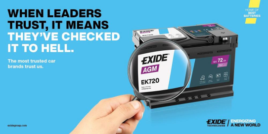 Exide startet Markenkampagne für AGM Batterien auf Erstausrüsterniveau