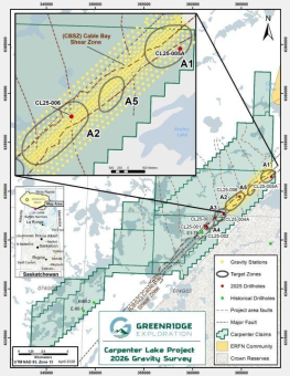 Greenridge Exploration leitet im Uranprojekt Carpenter Lake im Athabasca-Becken eine bodengestützte Gravitationsmessung ein