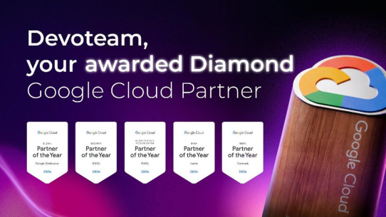 Fünffacher Erfolg in Las Vegas: Devoteam zum „Google Cloud Partner of the Year 2026“ gekürt