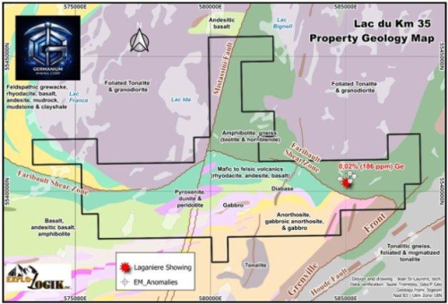 Germanium Mining Corp. stellt Mittel für das bis dato größte moderne Explorationsprogramm in seinem zu 100 % unternehmenseigenen Germaniumprojekt Lac du Km 35 bereit