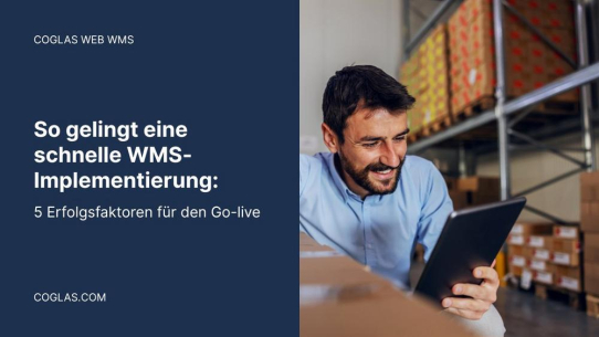 So gelingt eine schnelle WMS-Implementierung: 5 Erfolgsfaktoren für den Go-live