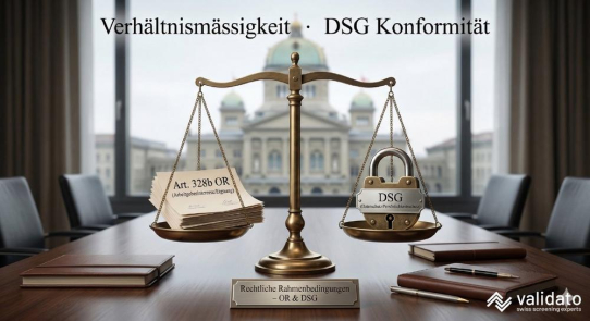 Art. 328b OR und DSG: Was HR-Verantwortliche bei Background Checks beachten müssen