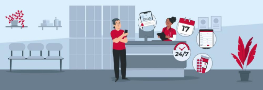 Digitale Terminplanung statt Dauertelefon