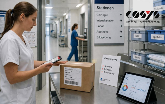 Sendungsverfolgung im Spital zuverlässig steuern