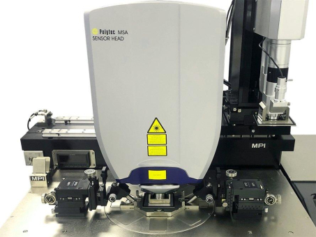 Vollautomatisierte MEMS-Schwingungsanalyse im Reinraum: Polytec Micro System Analyzer jetzt mit ISO-3-Zertifizierung und Skript-Automation