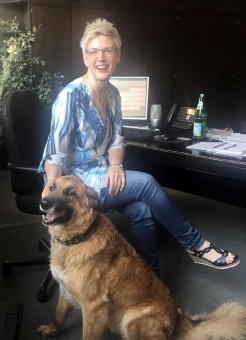 Tierischer Besuch bei Weber Data Service - Aktionstag Kollege Hund