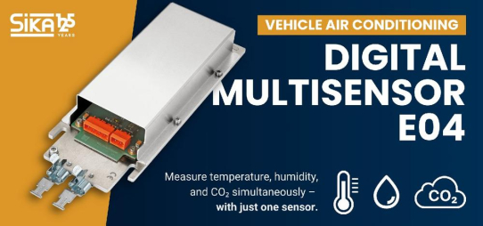 SIKA bringt digitalen Multisensor für präzise Fahrzeugklimatisierung auf den Markt