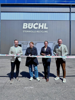 BÜCHL Entsorgungswirtschaft und ROCKWOOL® starten Kooperation für Steinwolle-Recycling in Süddeutschland