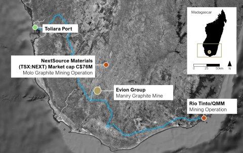Evion erwirbt Option auf hochgradiges Flussspatprojekt im US-Bundesstaat Nevada und baut Plattform für kritische Minerale auf