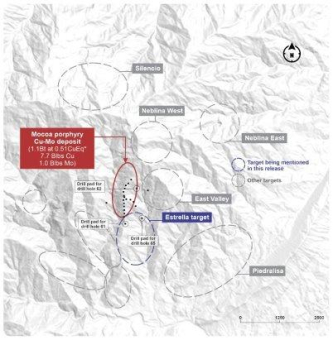 Copper Giant erweitert Ausmaße der Ressourcen bei Mocoa und treibt die Entwicklung der Connector Zone in Richtung La Estrella mit drei Bohrgeräten voran