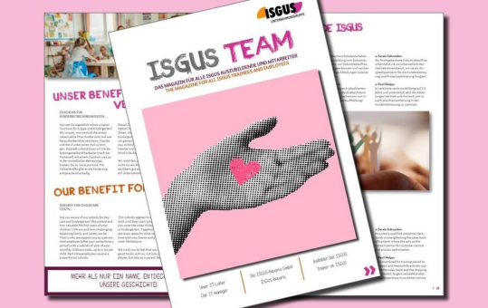 Neue Ausgabe unseres Mitarbeitermagazins » ISGUS TEAM Edition 7