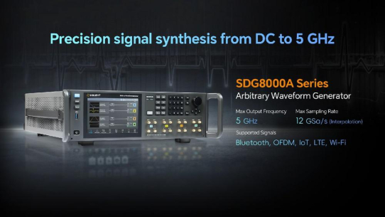 SIGLENT präsentiert die SDG8000A-Serie: Eine neue Plattform für anspruchsvolle HF- und Arbiträrsignalgenerierung