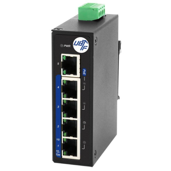 129650052 Industrial Gigabit Ethernet PoE+ Switch - klein aber oho!