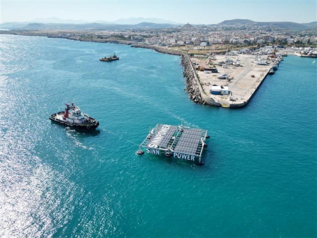 SOcean: Die Zukunft selbstversorgender maritimer Trägerplattform  beginnt in Heraklion