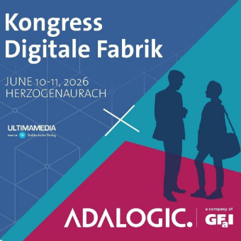 Adalogic präsentiert AutoPlan auf dem Kongress „Digitale Fabrik 2026“