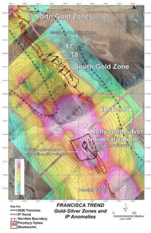 Orestone erweitert das Gold-Silber-Projekt Francisca auf 23 km2 und erwirbt wichtige geophysikalische Vermessungsdaten
