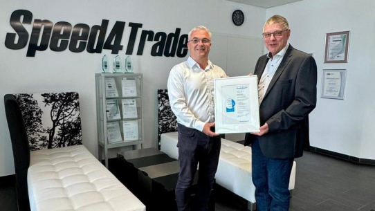 Sicher investieren im digitalen Kfz-Aftermarket: Speed4Trade erhält Bonitätszertifikat