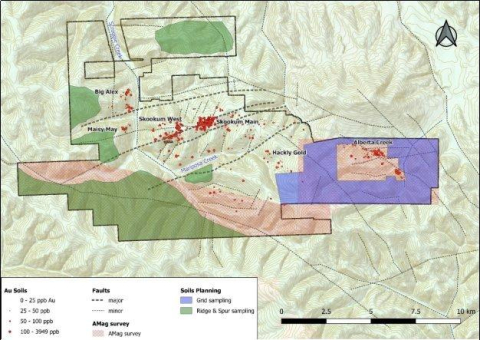 Labrador Gold gibt den Erhalt einer Klasse-1-Genehmigung bekannt und schließt Verträge für Feldarbeiten auf den Projekten Mariposa und Eureka Dome im Distrikt White Gold, Yukon, ab