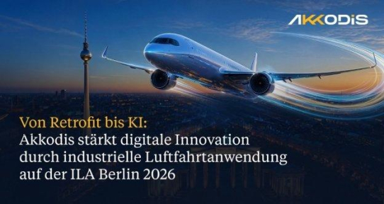 Von Retrofit bis KI: Akkodis stärkt digitale Innovation durch industrielle Luftfahrtanwendung auf der ILA Berlin 2026
