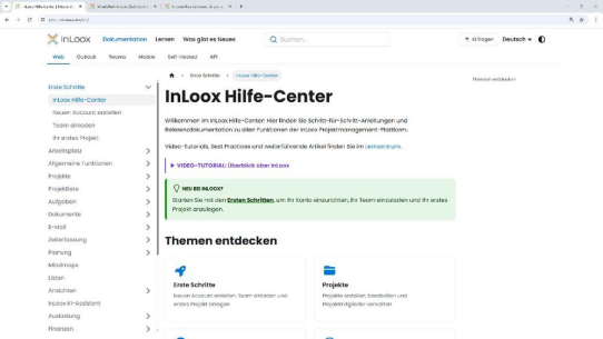 Neues KI-gestütztes InLoox Hilfe-Center, Microsoft-Planner-Import und erhöhte persönliche Produktivität