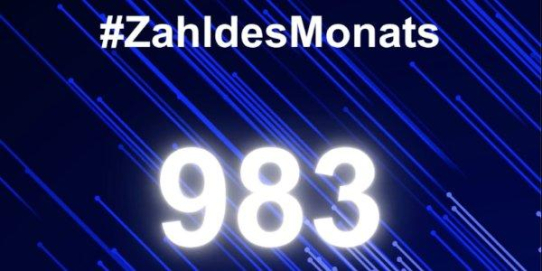 #ZahldesMonats: 983