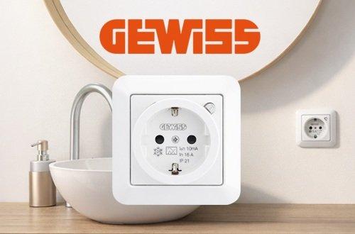 GEWISS FI-Steckdosen