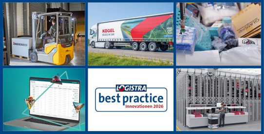 LOGISTRA startet Leserwahl „best practice: Innovationen 2026“