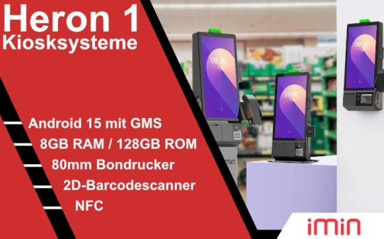iMin Heron 1 Kiosksterminals
