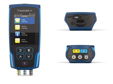 Kompakt und vielseitig: Neues Abgasmessgerät AFRISO BLUELYZER® C1