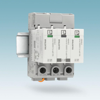 Neuer T1-Blitzstromableiter für PV-Anlagen mit 1.500 V DC