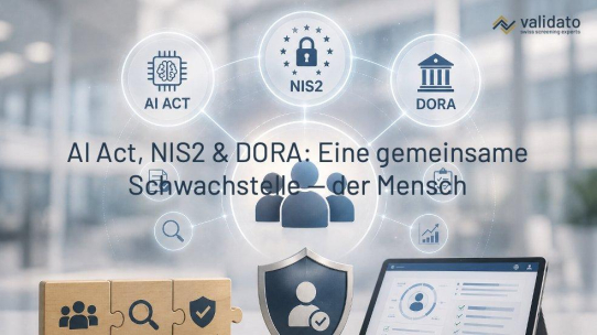 AI Act, NIS2 und DORA: Drei EU-Regulierungen – eine gemeinsame Schwachstelle: der Mensch