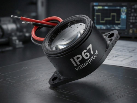 IP67-Piezo-Buzzer für zuverlässige Signalisierung unter anspruchsvollen Umgebungsbedingungen