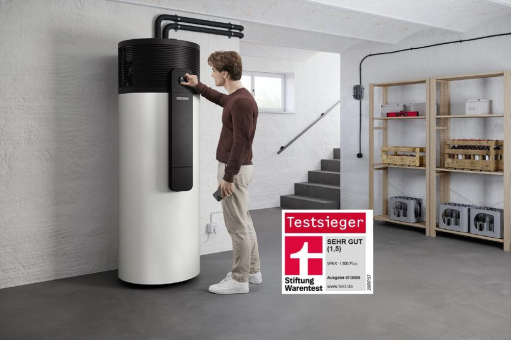 Testsieger und Preistipp: WWK-I 300 Plus ist beste Warmwasser-Wärmepumpe