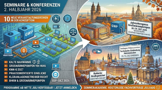 Neue Impulse für die Energiebranche: Seminar-Highlights im 2. Halbjahr 2026