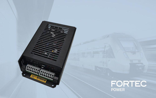 HFBC250-2DW: 250-W-DC/DC-Wandler mit ultraweitem Eingang (14,4– 154 V) – bahntauglich