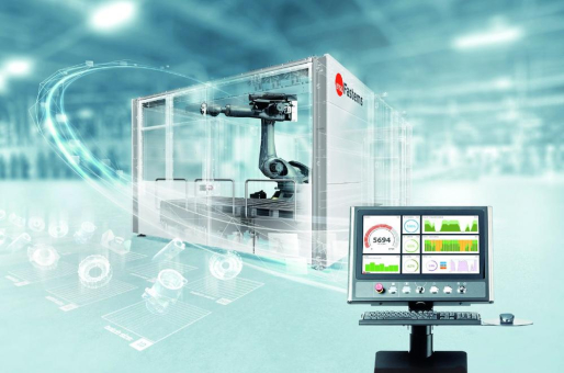 Standardisierte Roboterzelle für ein breites Werkstückspektrum
