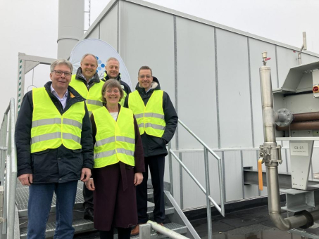 HanseWerk Natur präsentiert Großwärmepumpe in Schenefeld