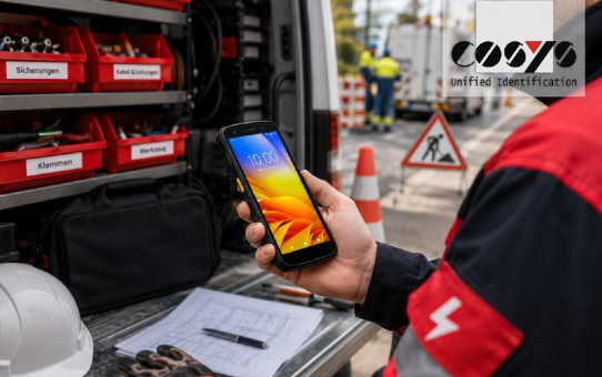 Material im Außendienst buchen mit dem Zebra TC27