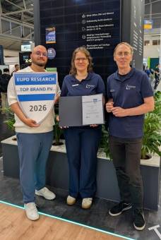 SOLYCO erhält von EUPD Research die Auszeichnung „Top Brand PV Germany 2026“ für PV-Module