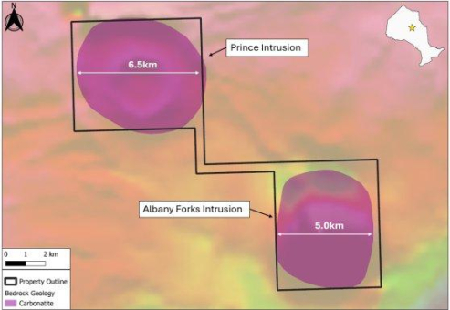 Canamera erwirbt Option auf das REE-Niob-Projekt Rare Earth Ridge