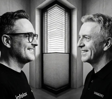23 Jahre Partnerschaft: Viamedici und infolox über⁠⁠⁠ das, was Enterprise-Software-B⁠e⁠z⁠i⁠e⁠h⁠u⁠n⁠g⁠e⁠n⁠ dauerhaft macht