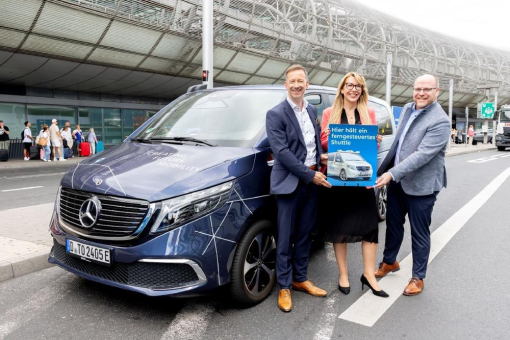 Rheinbahn, MIRA und Flughafen Düsseldorf erproben Zukunftstechnologie im öffentlichen Straßenverkehr