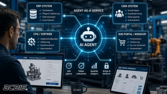 Agent-as-a-Service trifft CPQ: Wie KI-Agenten Angebotsprozesse im Maschinenbau automatisieren